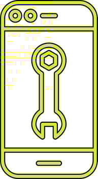 Smartphone Repair Vecto Icon vector