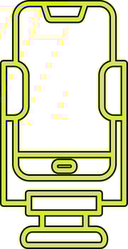 Smartphone Stand Vecto Icon vector