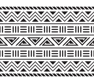 aztec tribal seamless ethnic pattern for fabric, wallpaper, card template, wrapping paper, carpet, textile, cover vector