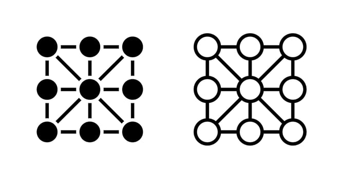 Association Rules Vector Icon