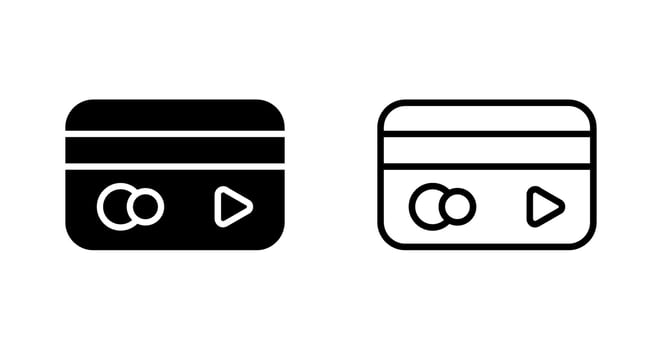 Credit card Vector Icon