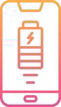 Wireless Charger Vecto Icon vector