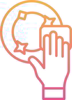 Dish Wash Vecto Icon vector