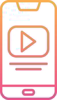 Play Video Vecto Icon vector