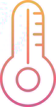Thermometer Vecto Icon vector
