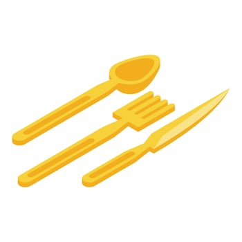 Gold objects auction icon isometric vector. Tech legal vector