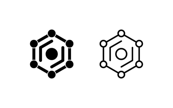 Hexagon Vector Icon
