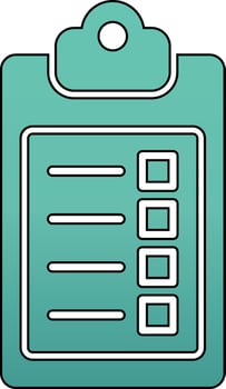 Clipboard Vecto Icon vector