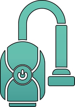 Vacuum Cleaner Vecto Icon vector