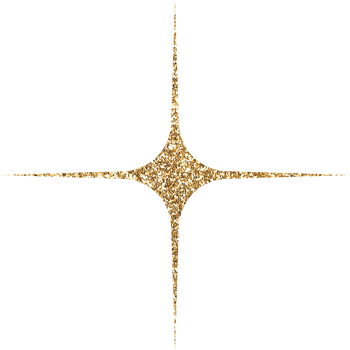 Gold Bright Glitter Star png