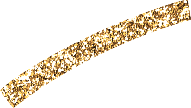 Gold Glitter Confetti png