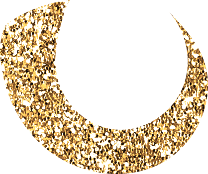Gold Glitter Confetti png