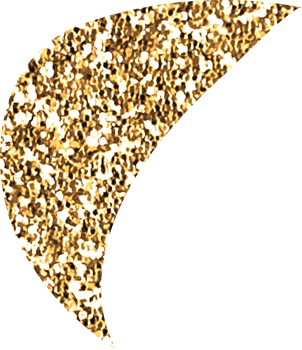 Gold Glitter Confetti png