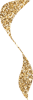 Gold Glitter Confetti png