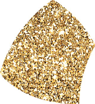 Gold Glitter Confetti png