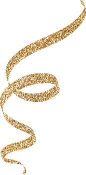 Gold Glitter Confetti png