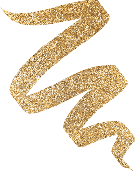 Gold Glitter Confetti png