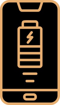 Wireless Charger Vecto Icon vector