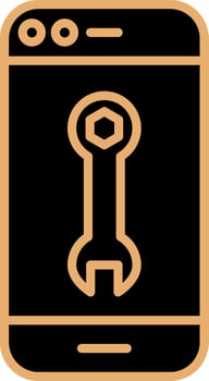 Smartphone Repair Vecto Icon vector