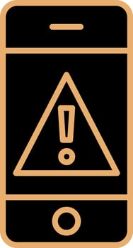Mobile Alert Vecto Icon vector