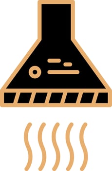 Extractor Hood Vecto Icon vector