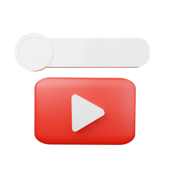 play button youtube, youtube video icon, logo symbol red banner, social media sign, mobile app, web video mark png