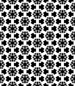 Black seamless abstract pattern. Overlay for background and backdrop. Ornamental design. PNG graphic illustration with transparent background.