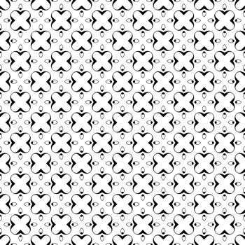 Black seamless abstract pattern. Overlay for background and backdrop. Ornamental design. PNG graphic illustration with transparent background.