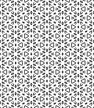 Black seamless abstract pattern. Overlay for background and backdrop. Ornamental design. PNG graphic illustration with transparent background.