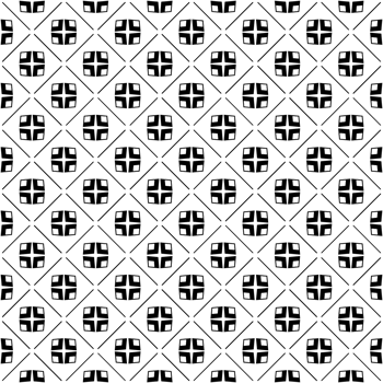 Black seamless abstract pattern. Overlay for background and backdrop. Ornamental design. PNG graphic illustration with transparent background.