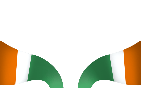 Ivory Coast flag element design national independence day banner ribbon png