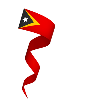 East Timor Timor Leste flag element design national independence day banner ribbon png