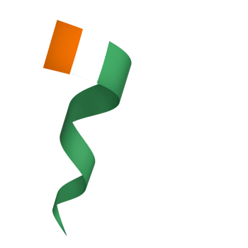 Ivory Coast flag element design national independence day banner ribbon png