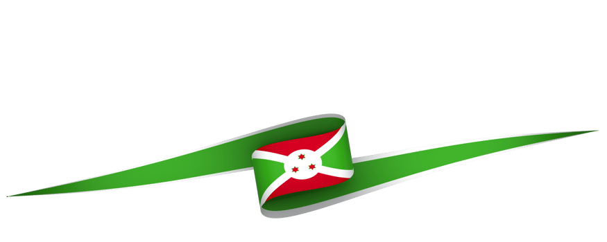 Burundi flag element design national independence day banner ribbon png