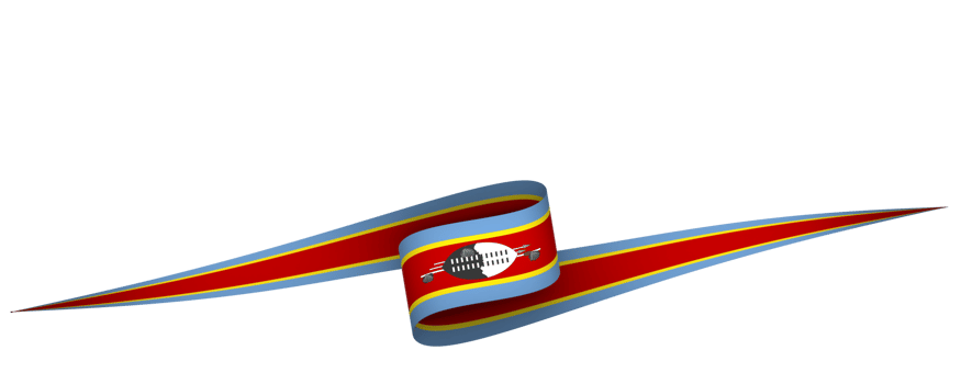 Eswatini flag element design national independence day banner ribbon png