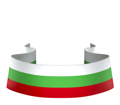Bulgaria flag element design national independence day banner ribbon png