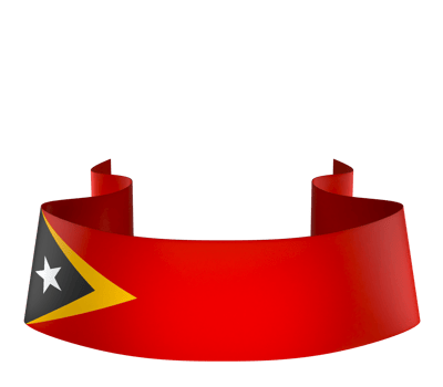 East Timor Timor Leste flag element design national independence day banner ribbon png