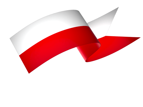 Poland flag element design national independence day banner ribbon png