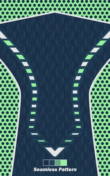 Abstract background with a cool pattern, on leggings, soccer jersey design for sublimation. vector
