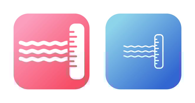 Ruler Vector Icon