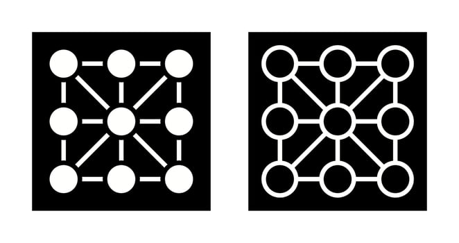 Association Rules Vector Icon