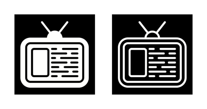 Moodboard Vector Icon