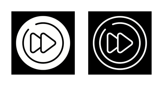 Video Next Track Circle Vector Icon