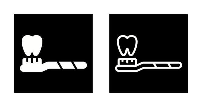 Toothbrush Vector Icon