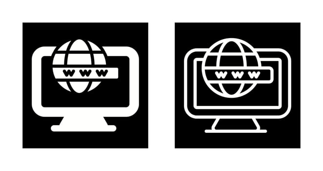 Computer Vector Icon