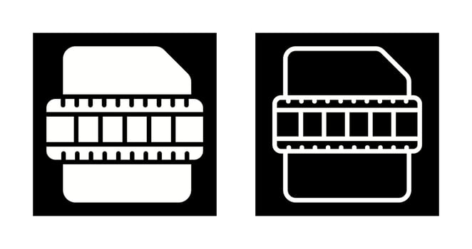 Video File Vector Icon
