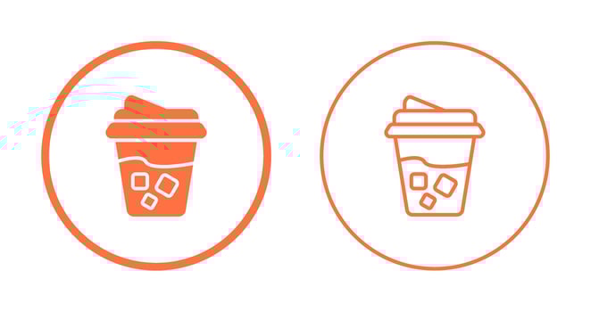 Milkshake Vector Icon