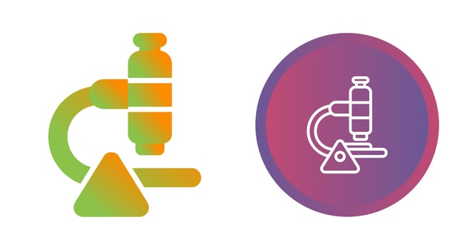 Microscope Vector Icon