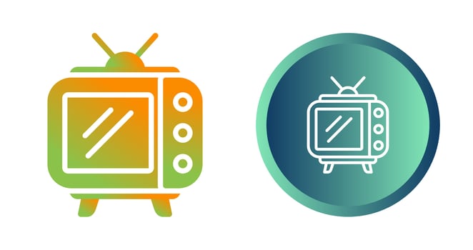Television Vector Icon