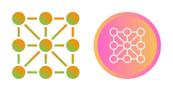 Association Rules Vector Icon